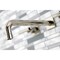Kingston Brass KS6026CML Wall Mount Tub Faucet, Polished Nickel KS6026CML - alternate 3